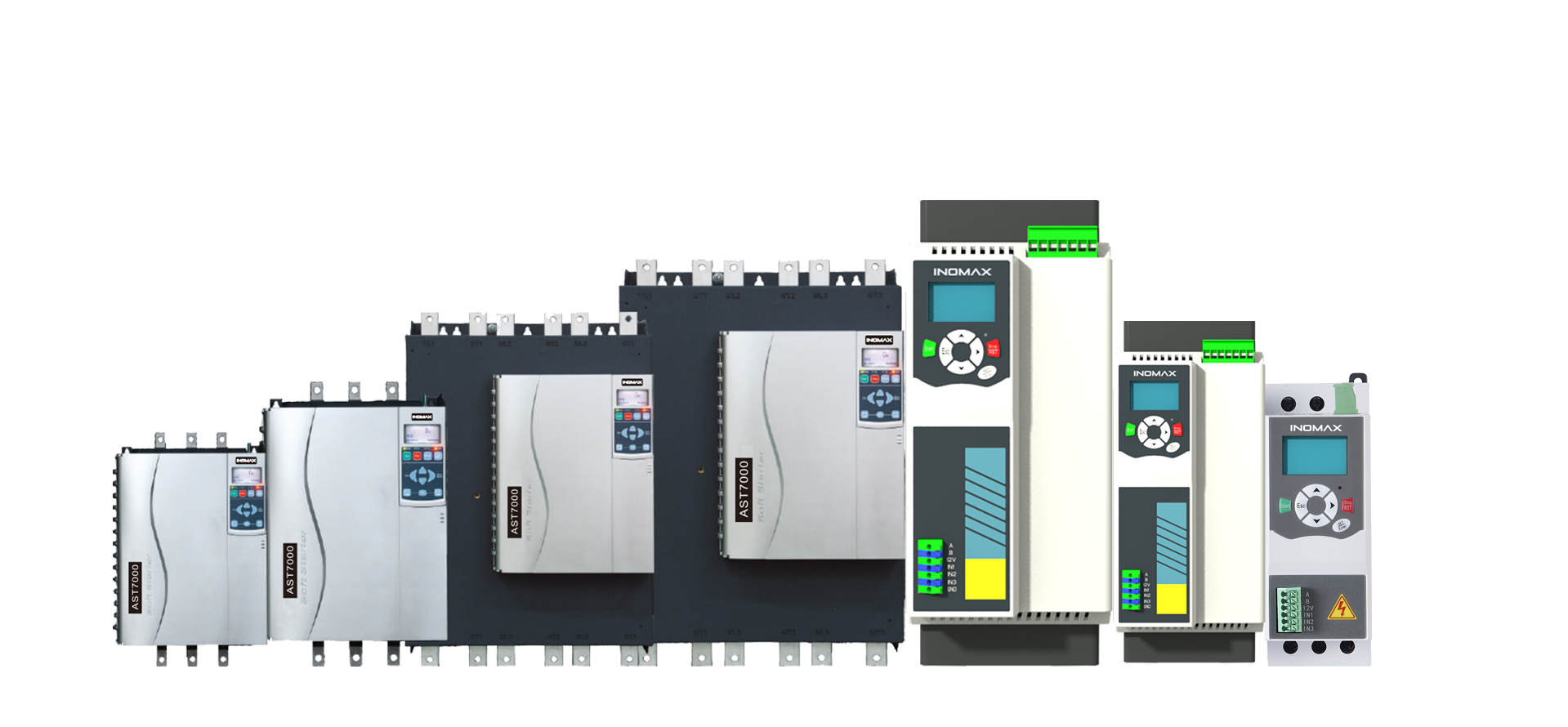 INOMAX SOFT STARTER SOLUTIONS product family